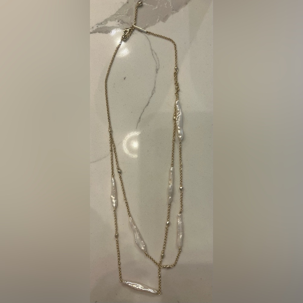 Never worn Kendra Scott layered necklace